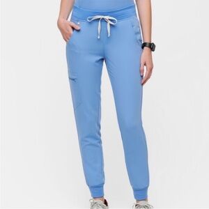 figs high waisted zamora joggers scrubs